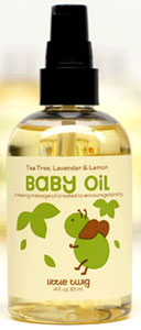Organic Lavender Body & Massage Oil - Made by Little Twig