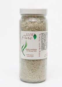 Eucalyptus Bath Salts - Made by 100% Pure